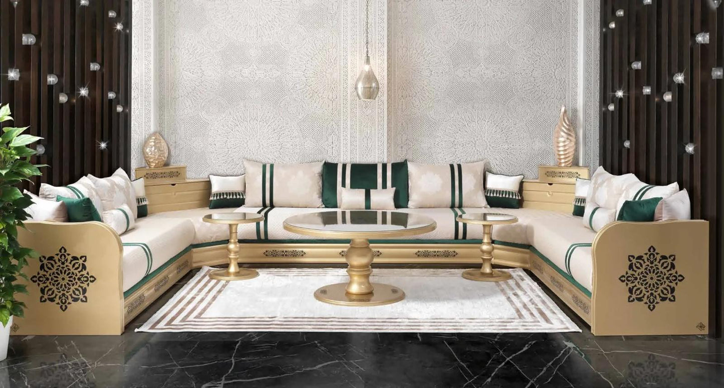 Salon marocain Sedari Touareg Oro