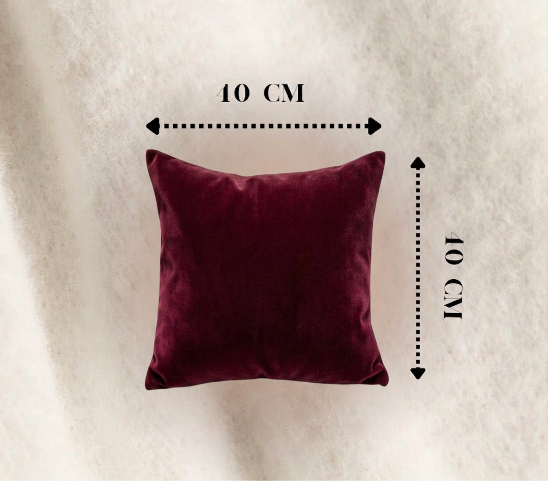 Housse de coussins carré 40cm