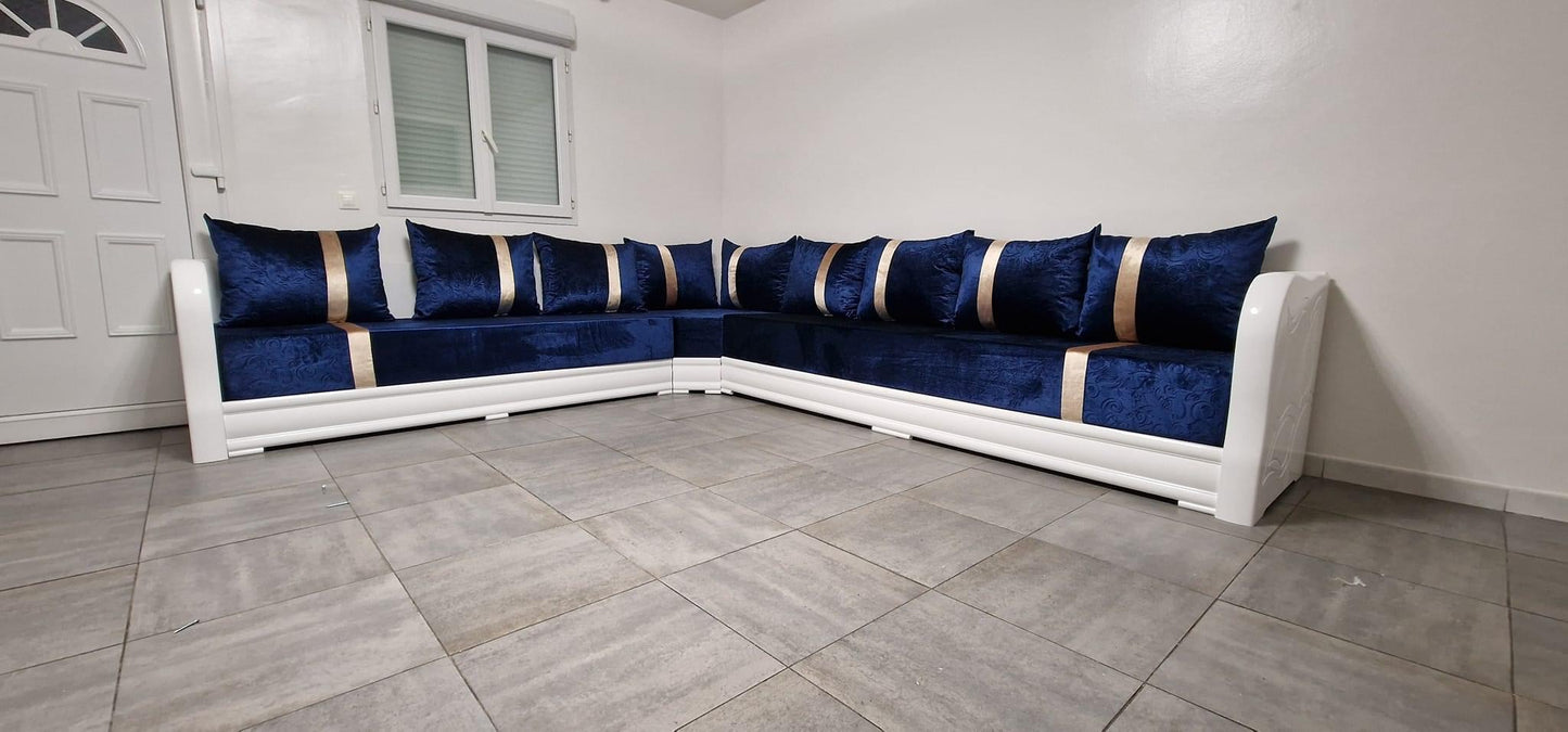 Salon marocain sedari Bianco