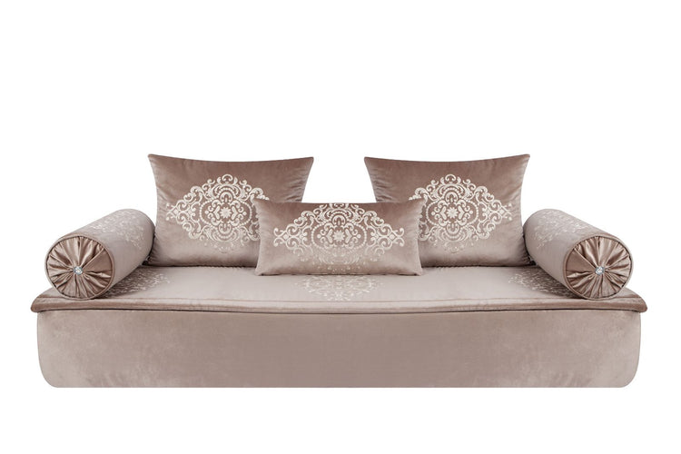 Velours Brodé Matelassé : Velours Royal