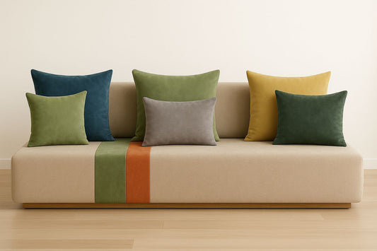 Housse sur mesure mélange de couleurs