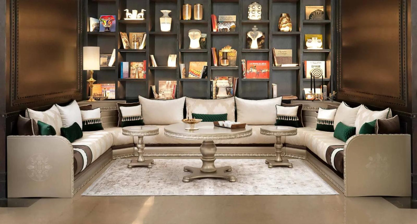 Salon marocain Sedari Tokyo Silver