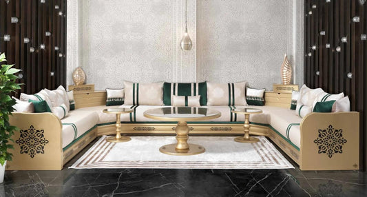 Salon marocain Sedari Touareg Oro