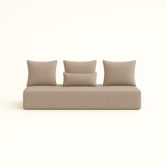 Uni Taupe Velours
