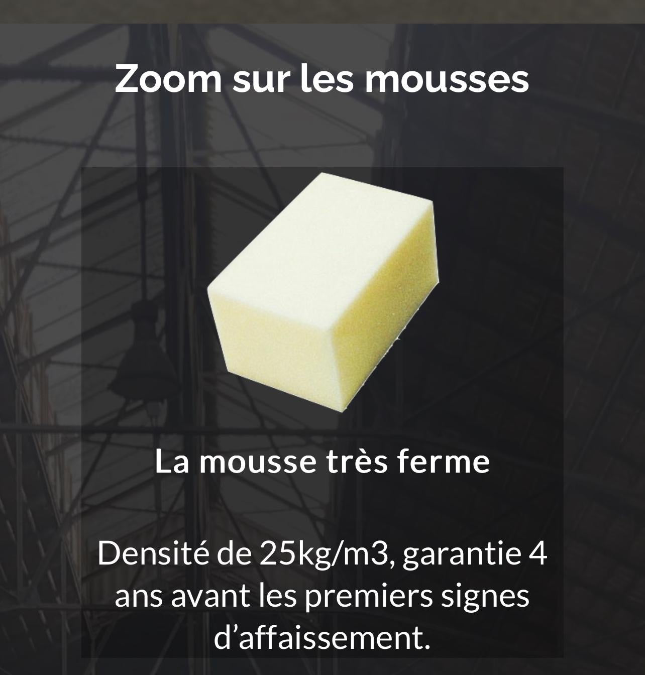 Mousse Très Ferme