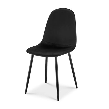 Chaise Scandinave Noir