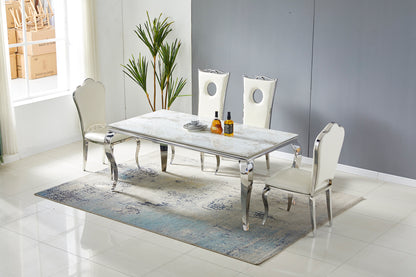 Table à manger rectangulaire Baroque