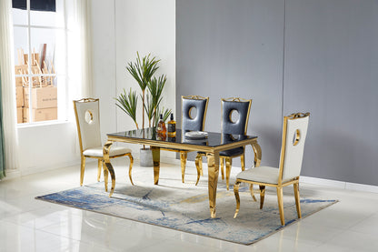 Table à manger rectangulaire Baroque