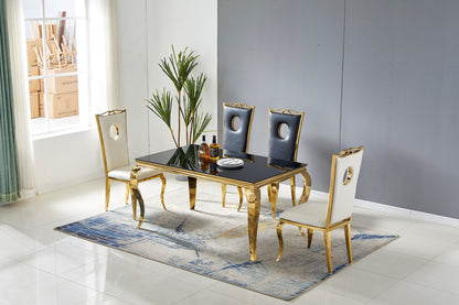 Table à manger rectangulaire Baroque
