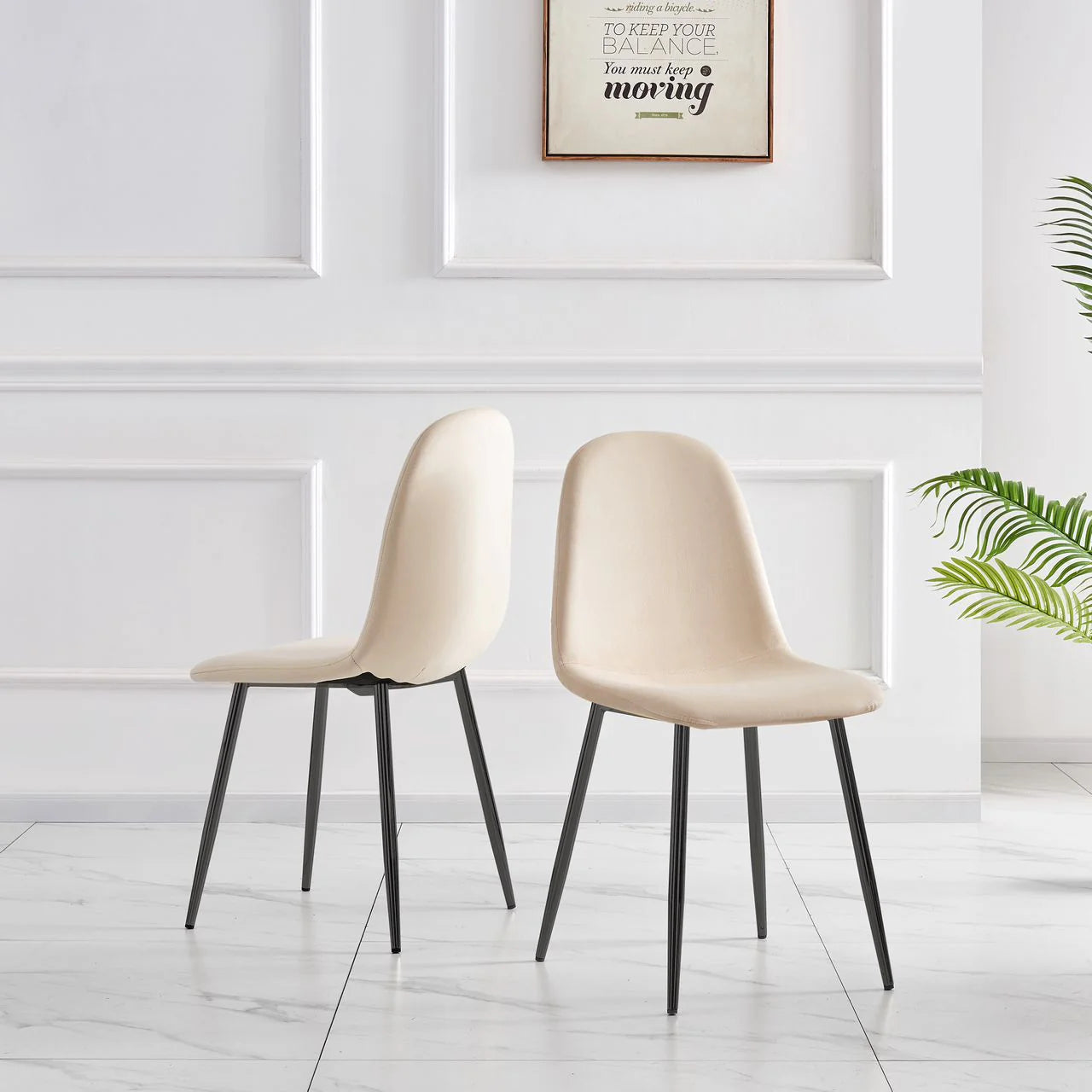 Chaise Scandinave Noir